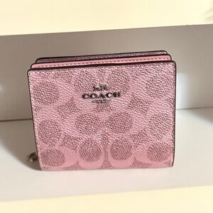 COACH metallic wallet